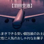 【羽田空港】ばらまきできる安い個包装のお土産！女性・人気・おしゃれ・お菓子・東京・ランキング・ヒルナンデス