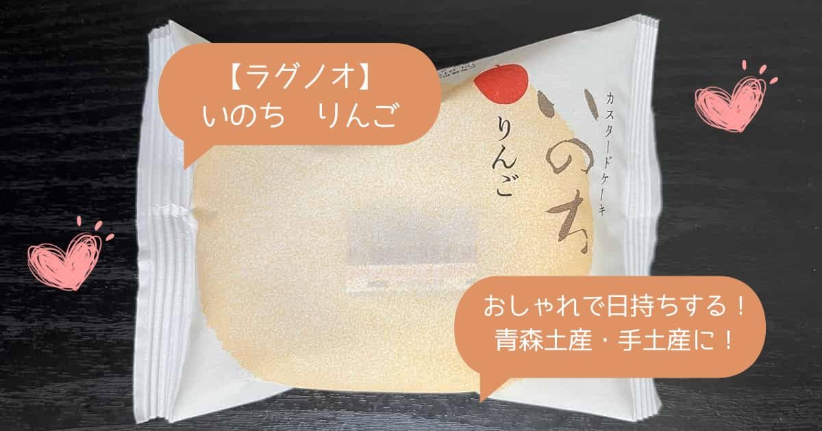 青森｜ばらまきできる安いお菓子「いのち」！おしゃれでかわいい！お土産・手土産に！