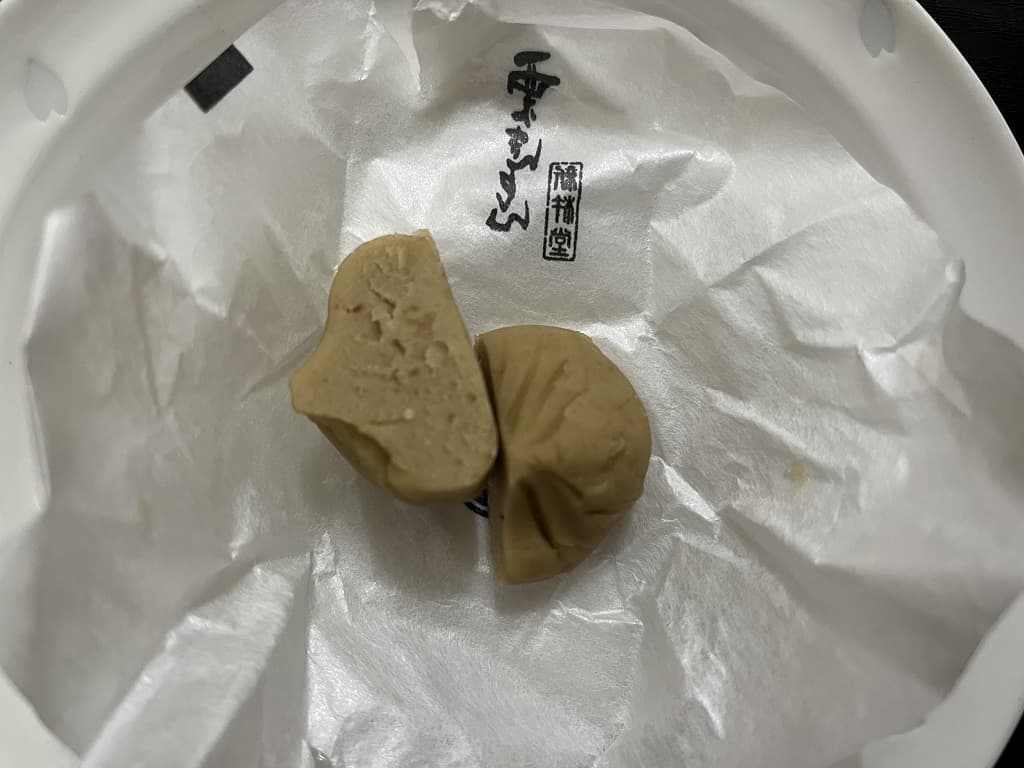 新杵堂の栗きんとんの味