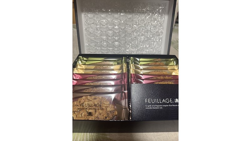 モロゾフ　ファヤージュ　箱開けた時